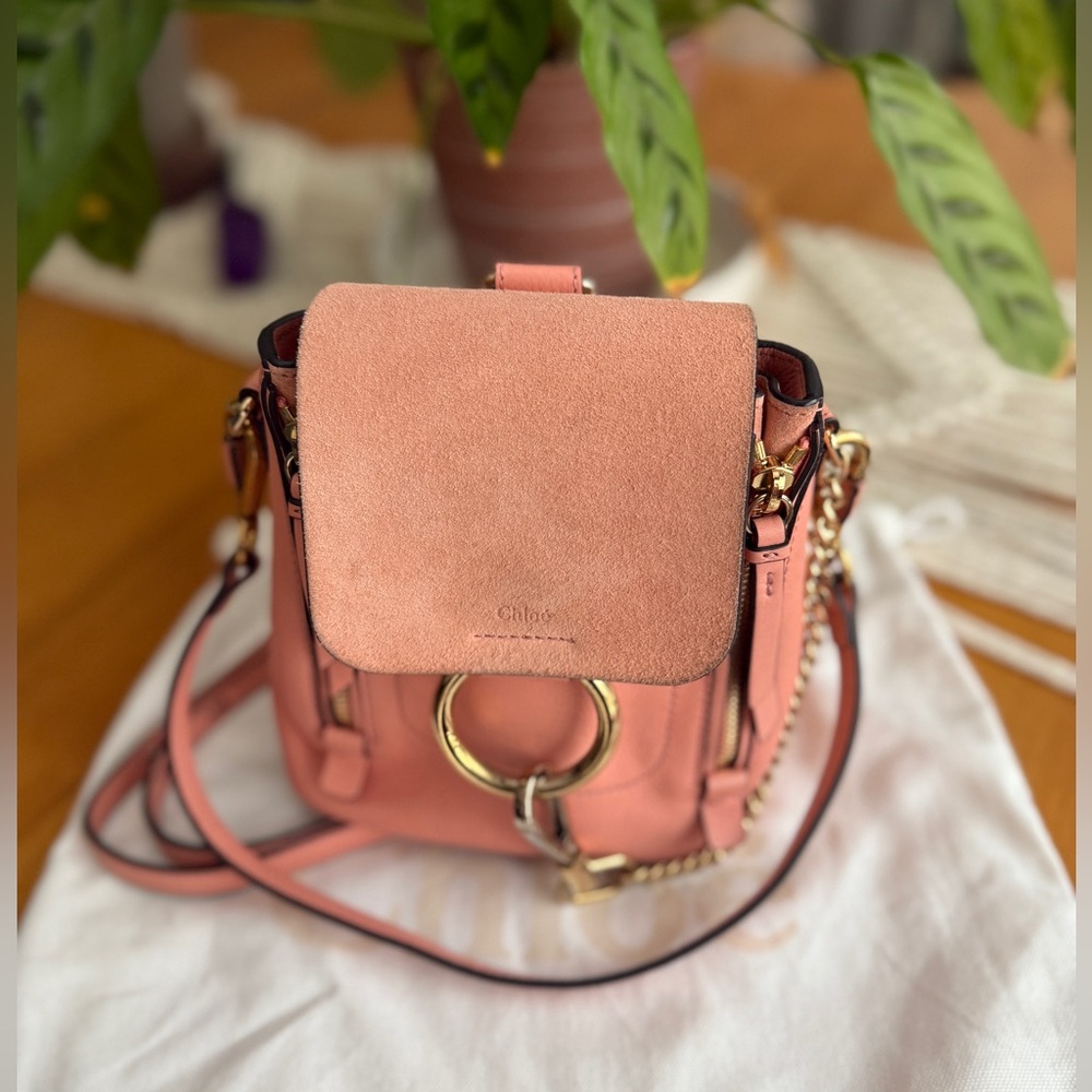 Chloe mini Faye backpack